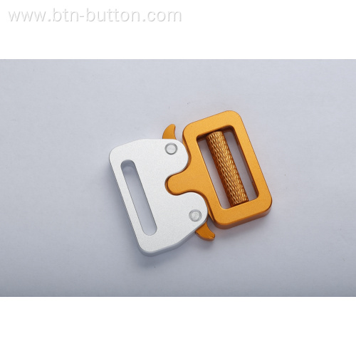 Alloy adjustment buttons for pants